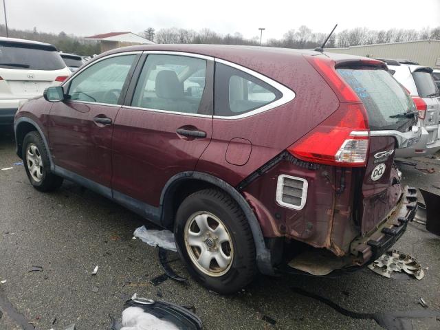 Photo 2 from auction – 2015 HONDA CR-V LX with VIN 5J6RM4H31FL105648