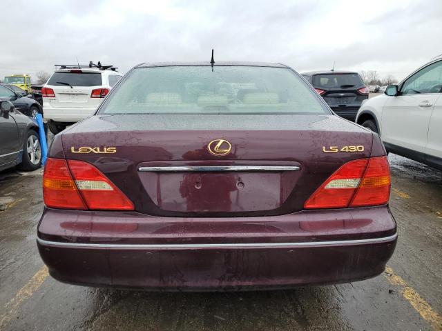 Photo 6 from auction – 2001 LEXUS LS 430 with VIN JTHBN30F410026701