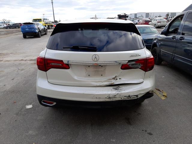 Photo 6 from auction – 2016 ACURA MDX with VIN 5FRYD3H24GB003539