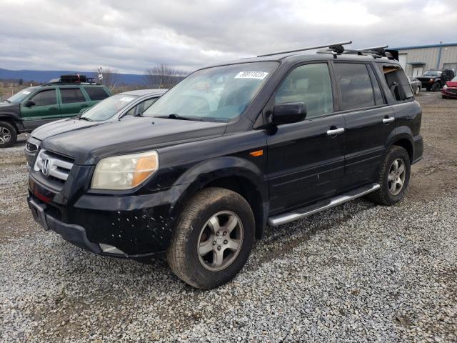 HONDA PILOT EXL 2007 with VIN 5FNYF18607B011107 - Photo from auction