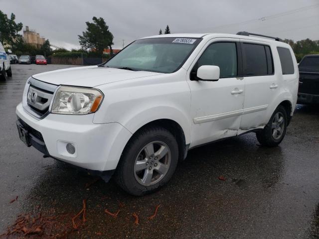 HONDA PILOT EXL 2009 with VIN 5FNYF38579B012874 - Photo from auction