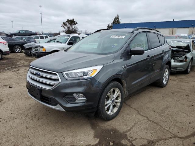 FORD ESCAPE SEL 2018 with VIN 1FMCU9HD9JUC87485 - Photo from auction