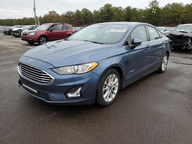 FORD FUSION SE 2019 with VIN 3FA6P0LU4KR237510 - Photo from auction