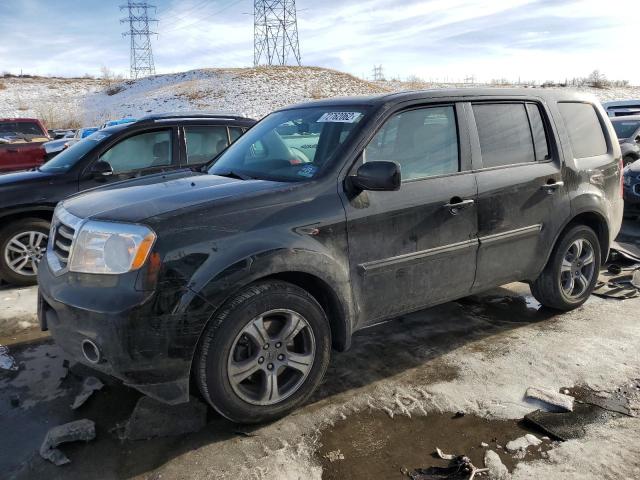 HONDA PILOT SE 2015 with VIN 5FNYF4H37FB006475 - Photo from auction