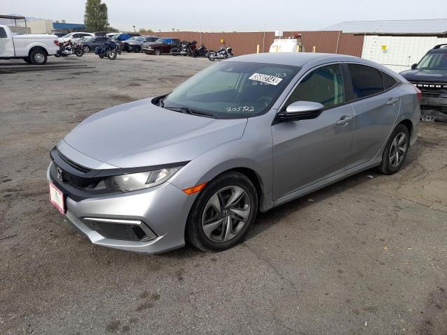 Photo 2 from auction – 2020 HONDA CIVIC LX with VIN 19XFC2F60LE205922
