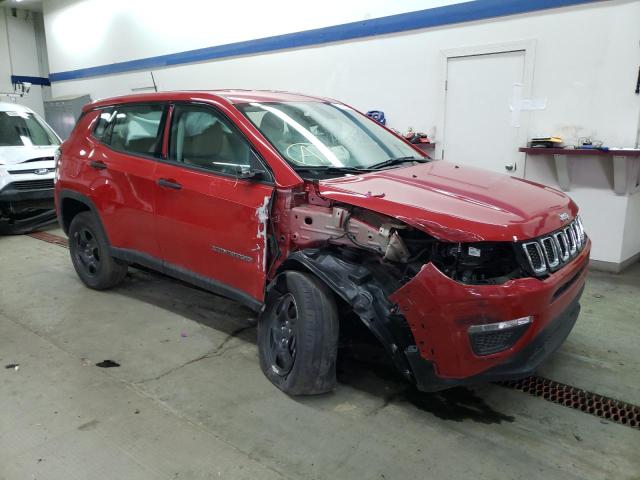 JEEP COMPASS SP 2019 with VIN 3C4NJDAB3KT782777 - Photo from auction