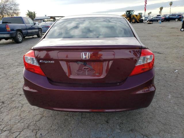 Photo 6 from auction – 2012 HONDA CIVIC LX with VIN 19XFB2F52CE052714
