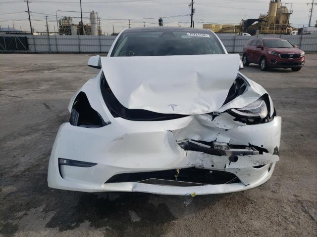 Photo 5 from auction – 2022 TESLA MODEL Y with VIN 7SAYGDEE6NF511346