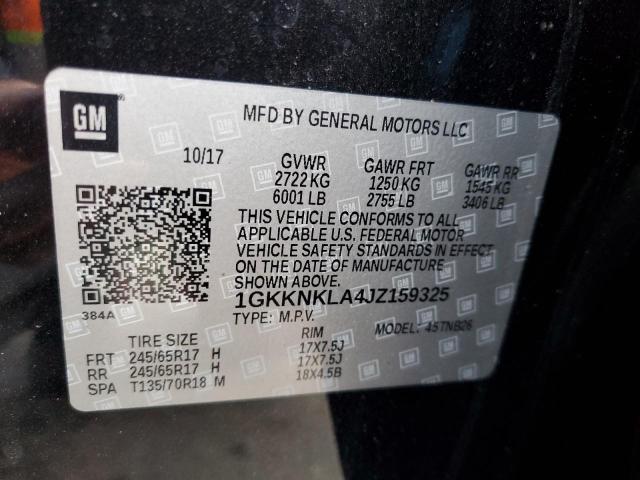 Photo 14 from auction – 2018 GMC ACADIA SLE with VIN 1GKKNKLA4JZ159325