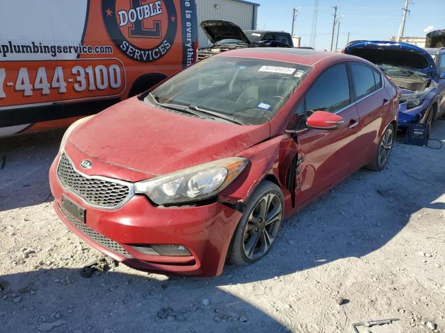 KIA FORTE EX 2016 with VIN KNAFZ4A80G5613824 - Photo from auction