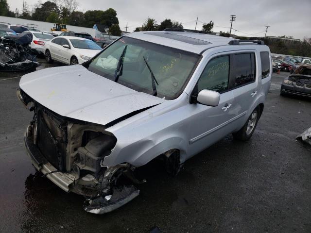 HONDA PILOT EXL 2009 with VIN 5FNYF48559B035091 - Photo from auction