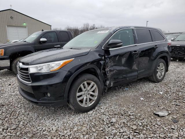 TOYOTA HIGHLANDER 2014 with VIN 5TDBKRFH8ES070516 - Photo from auction
