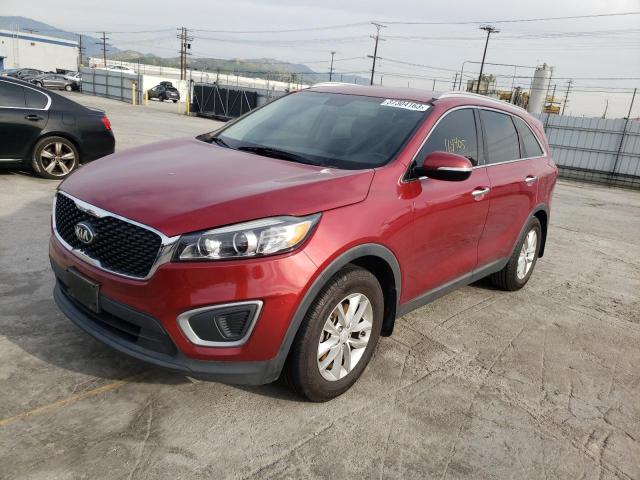 KIA SORENTO LX 2016 with VIN 5XYPG4A38GG147472 - Photo from auction