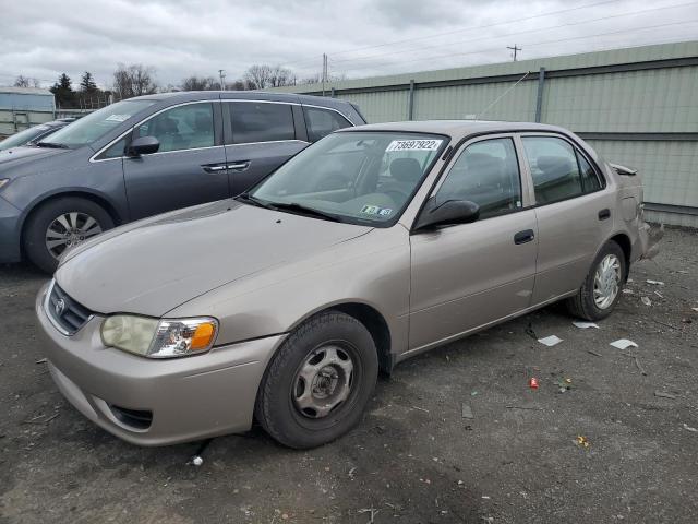 TOYOTA COROLLA CE 2001 with VIN 2T1BR12E71C509636 - Photo from auction