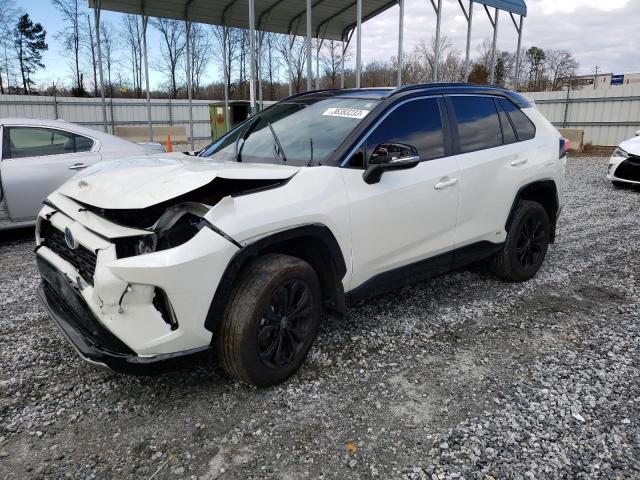 TOYOTA RAV4 XSE 2022 with VIN 2T3E6RFV4NW031038 - Photo from auction