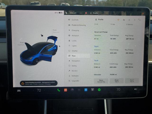 Photo 9 from auction – 2018 TESLA MODEL 3 with VIN 5YJ3E1EA4JF022625