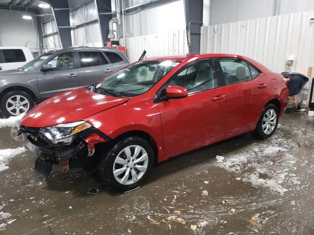 TOYOTA COROLLA L 2014 with VIN 5YFBURHE3EP072616 - Photo from auction