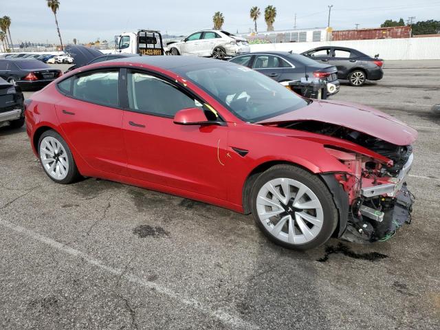 Photo 4 from auction – 2022 TESLA MODEL 3 with VIN 5YJ3E1EA0NF185357
