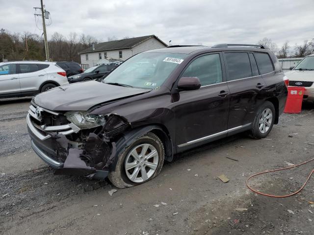 TOYOTA HIGHLANDER 2011 with VIN 5TDBK3EH1BS063692 - Photo from auction