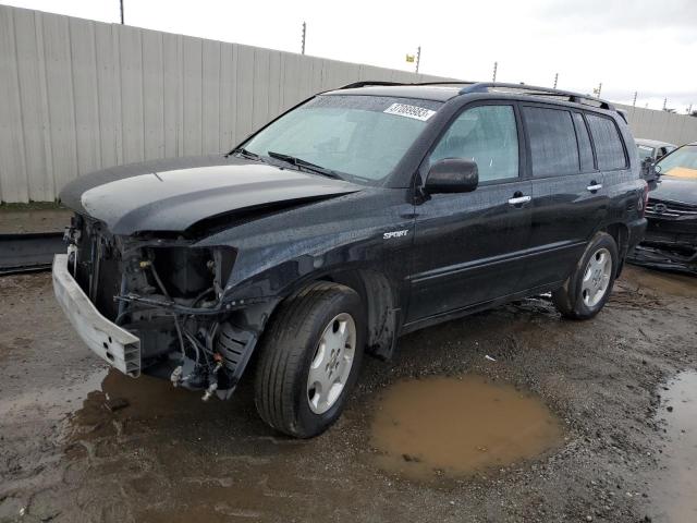TOYOTA HIGHLANDER 2007 with VIN JTEDP21AX70144550 - Photo from auction