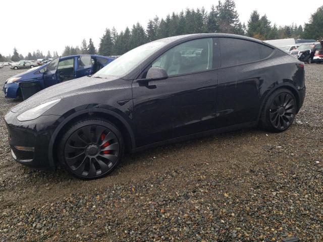 TESLA MODEL Y 2022 with VIN 7SAYGDEF4NF491171 - Photo from auction