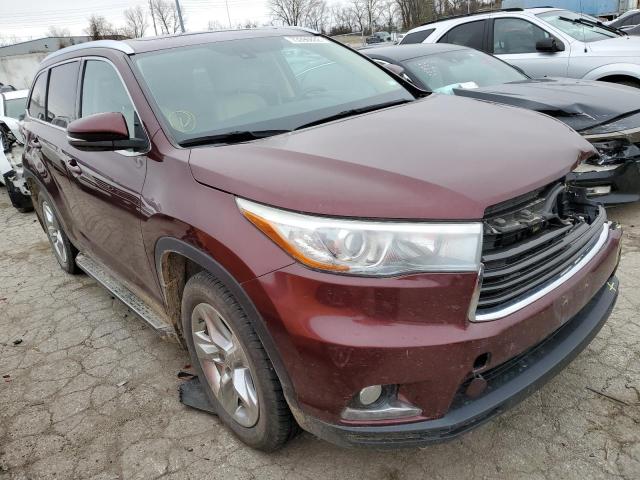 Photo 4 from auction – 2014 TOYOTA HIGHLANDER with VIN 5TDYKRFH4ES021663