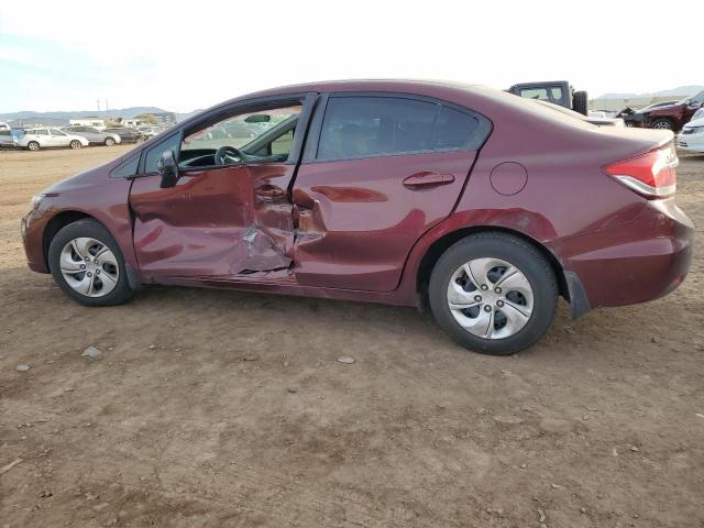 Photo 2 from auction – 2014 HONDA CIVIC LX with VIN 19XFB2F52EE078667