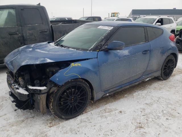 HYUNDAI VELOSTER T 2016 with VIN KMHTC6AE9GU259456 - Photo from auction