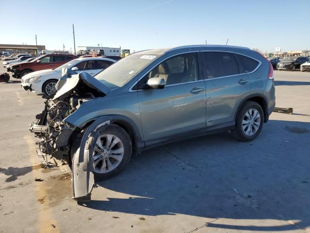 HONDA CR-V EXL 2012 with VIN JHLRM3H73CC004614 - Photo from auction