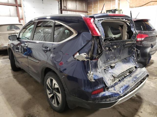 Photo 2 from auction – 2016 HONDA CR-V with VIN 5J6RM4H91GL117496