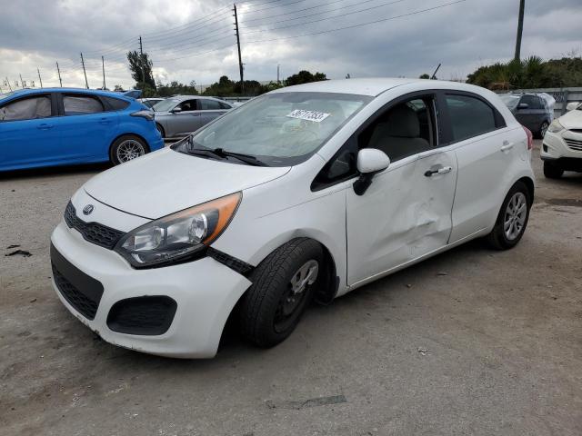 KIA RIO LX 2013 with VIN KNADM5A3XD6231094 - Photo from auction
