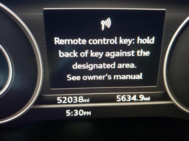Photo 9 from auction – 2018 AUDI A4 PREMIUM with VIN WAUKMAF42JA217233