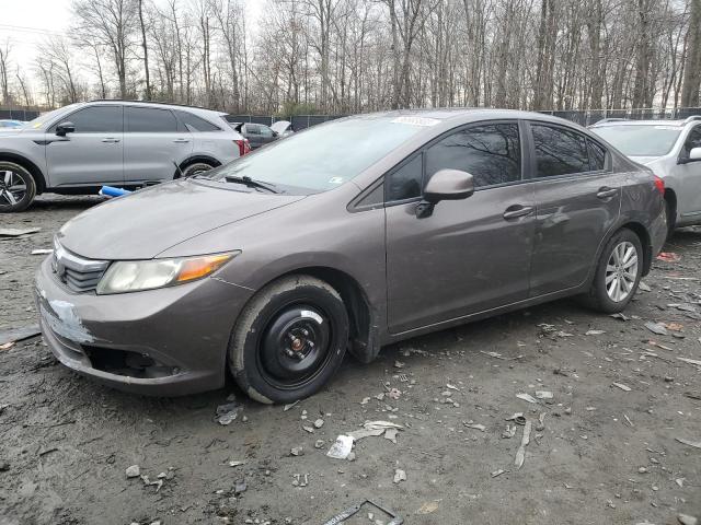 HONDA CIVIC EX 2012 with VIN 19XFB2F85CE054189 - Photo from auction