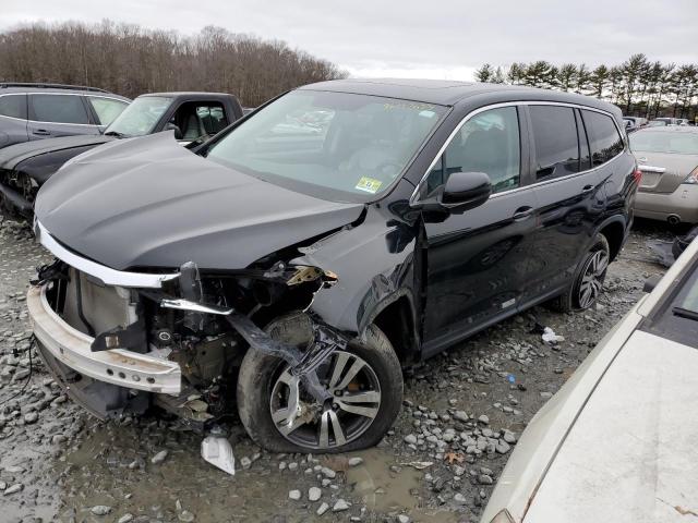 HONDA PILOT EXL 2016 with VIN 5FNYF6H56GB125228 - Photo from auction