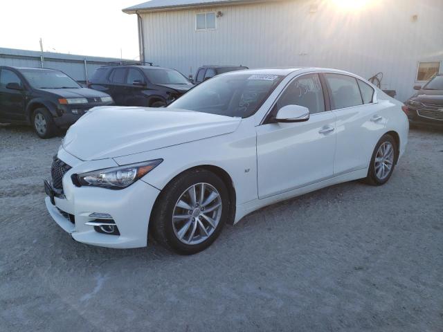 INFINITI Q50 BASE 2015 with VIN JN1BV7AR3FM412627 - Photo from auction