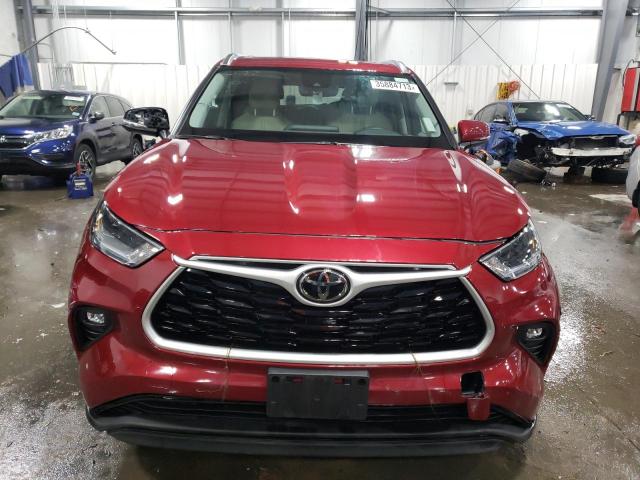 Photo 5 from auction – 2021 TOYOTA HIGHLANDER with VIN 5TDGZRBH7MS555381