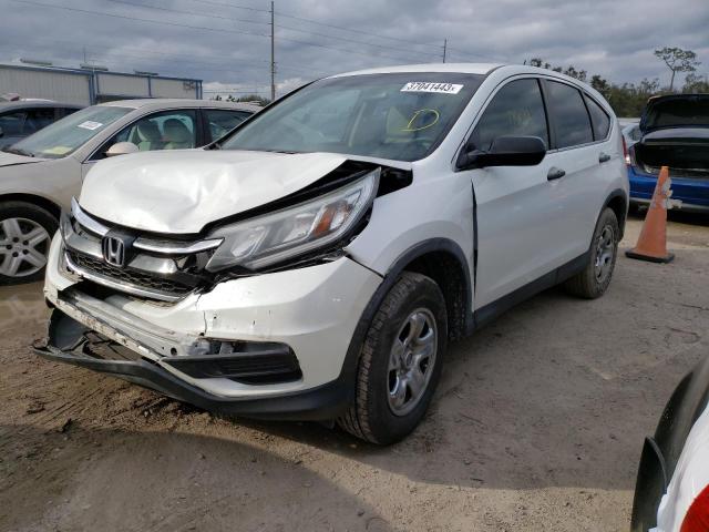 HONDA CR-V LX 2015 with VIN 5J6RM3H36FL027121 - Photo from auction