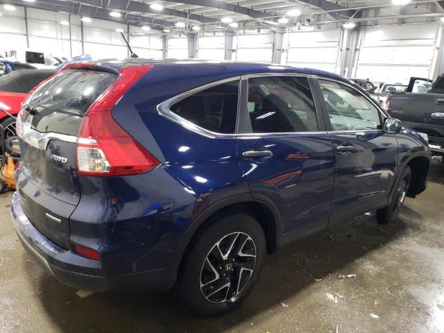 Photo 3 from auction – 2016 HONDA CR-V SE with VIN 5J6RM4H48GL113434