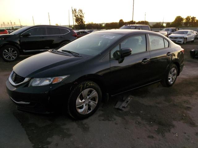 HONDA CIVIC LX 2015 with VIN 19XFB2F52FE701917 - Photo from auction