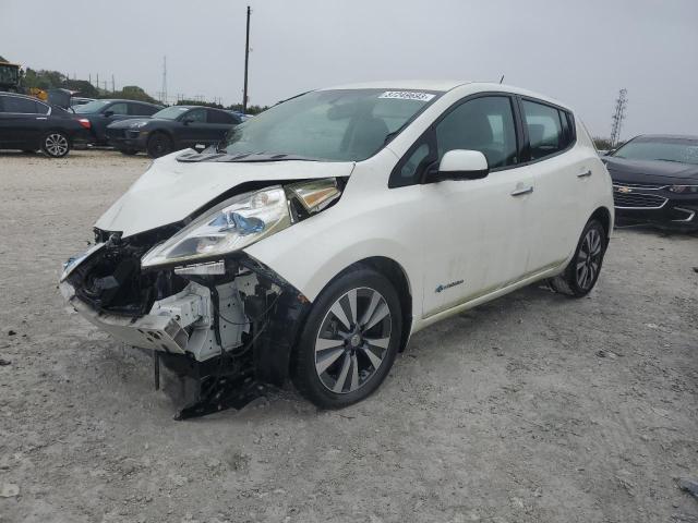 NISSAN LEAF S 2015 with VIN 1N4AZ0CP0FC321391 - Photo from auction