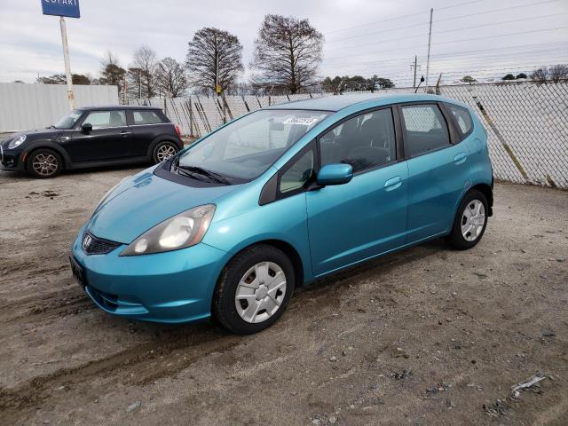 HONDA FIT 2013 with VIN JHMGE8H31DC043665 - Photo from auction