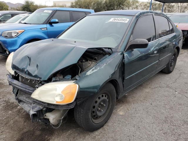 Photo 1 from auction – 2002 HONDA CIVIC LX with VIN JHMES16532S001738