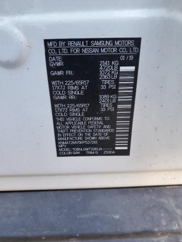 Photo 14 from auction – 2019 NISSAN ROGUE S with VIN KNMAT2MV5KP537261