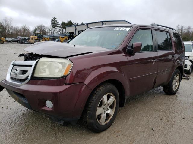 HONDA PILOT EXL 2011 with VIN 5FNYF4H50BB054380 - Photo from auction