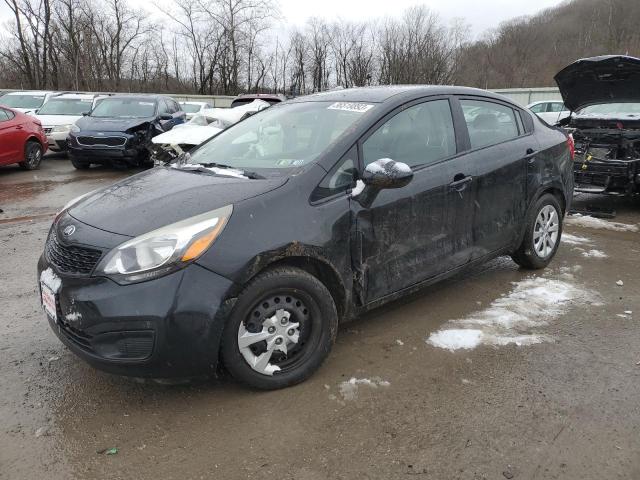 KIA RIO LX 2014 with VIN KNADM4A3XE6349299 - Photo from auction