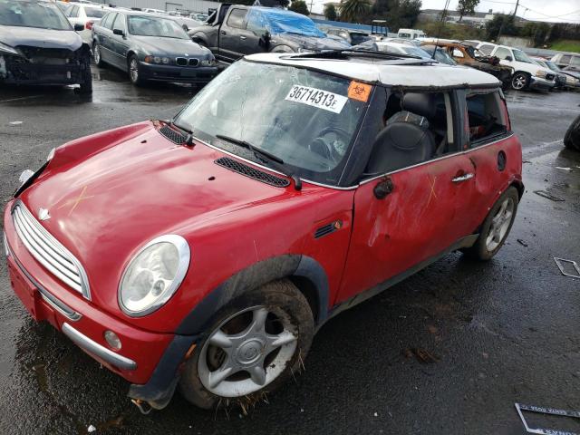 MINI COOPER 2002 with VIN WMWRC33442TE10767 - Photo from auction