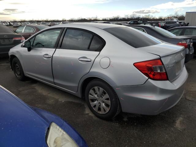 Photo 2 from auction – 2012 HONDA CIVIC LX with VIN 19XFB2F57CE323850