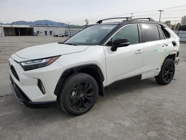 TOYOTA RAV4 XSE 2022 with VIN 4T3E6RFV1NU073490 - Photo from auction