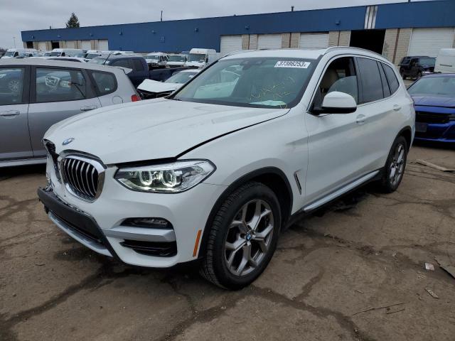 BMW X3 SDRIVE3 2021 with VIN 5UXTY3C01M9F12811 - Photo from auction