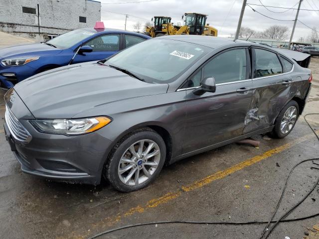 FORD FUSION SE 2017 with VIN 3FA6P0HD1HR298475 - Photo from auction